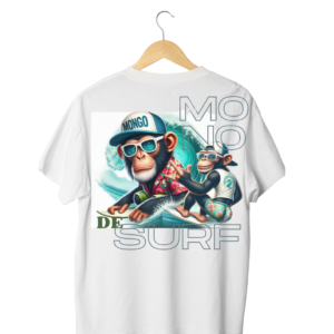 camiseta unisex mono de surf