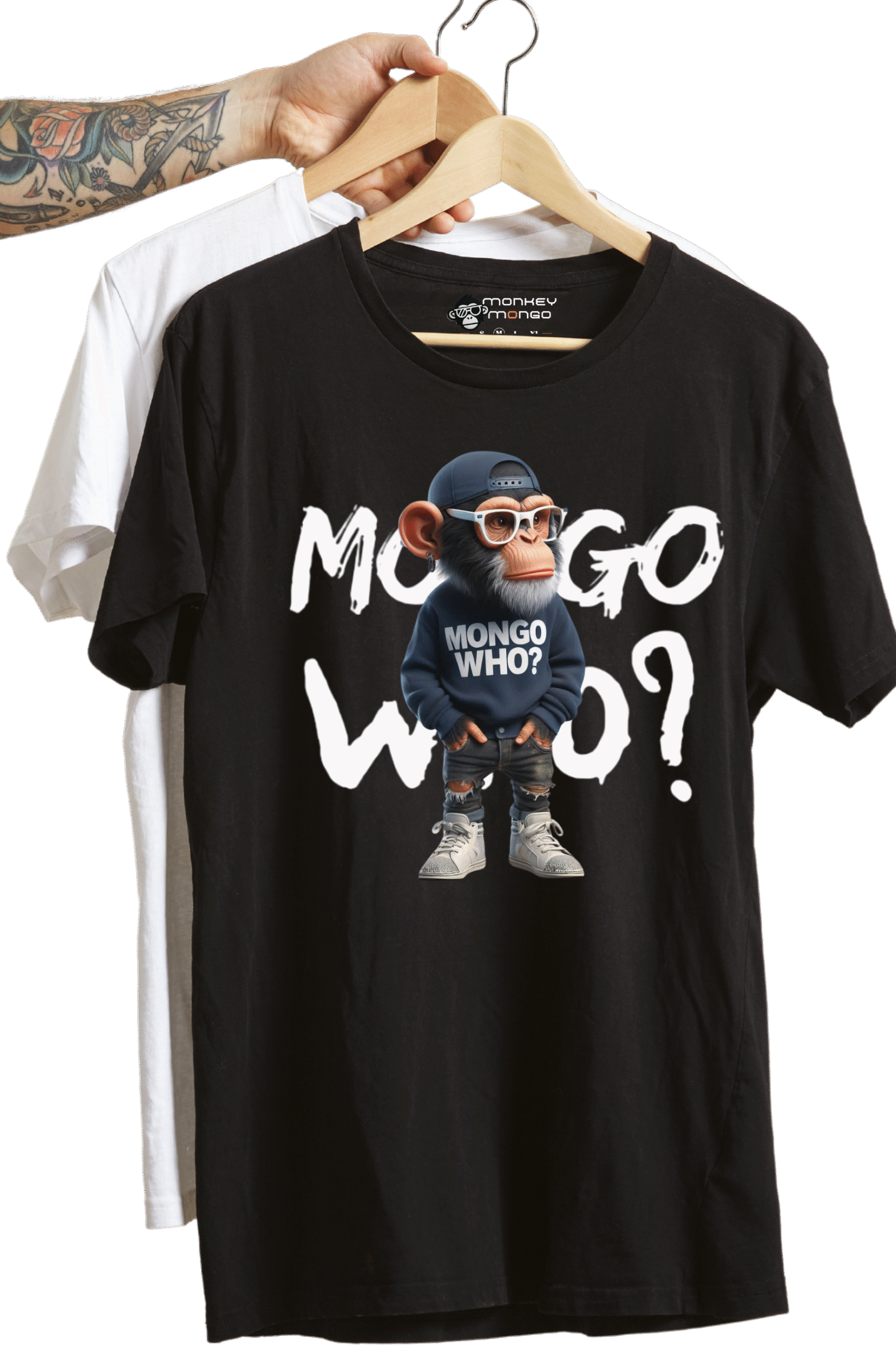 camisetas unisex manga corta estampado mono Mono Cupido